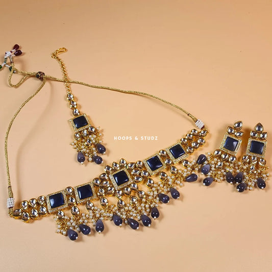 Maleehan kundan bridal set