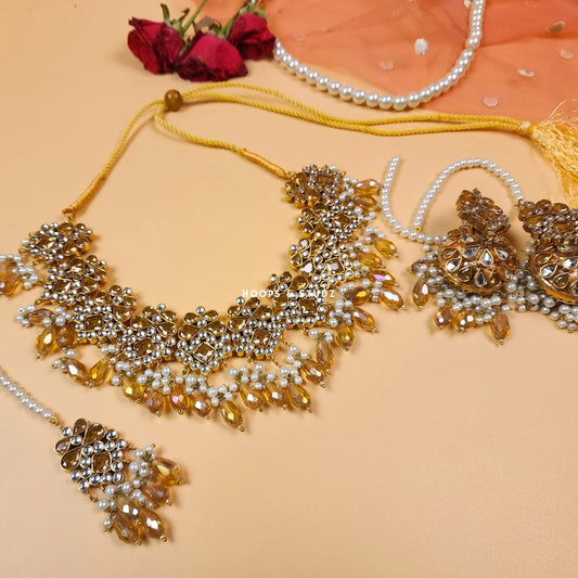Hanna kundan bridal set