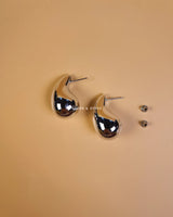Droplet Studs - Silver