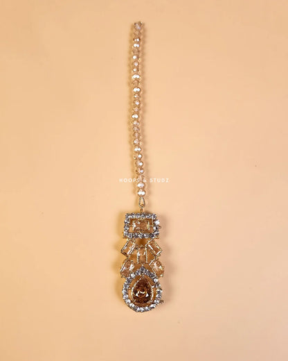 Seeya Zircon Bridal Set - Champagne