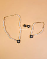 Rose Pearl Jewelry Set