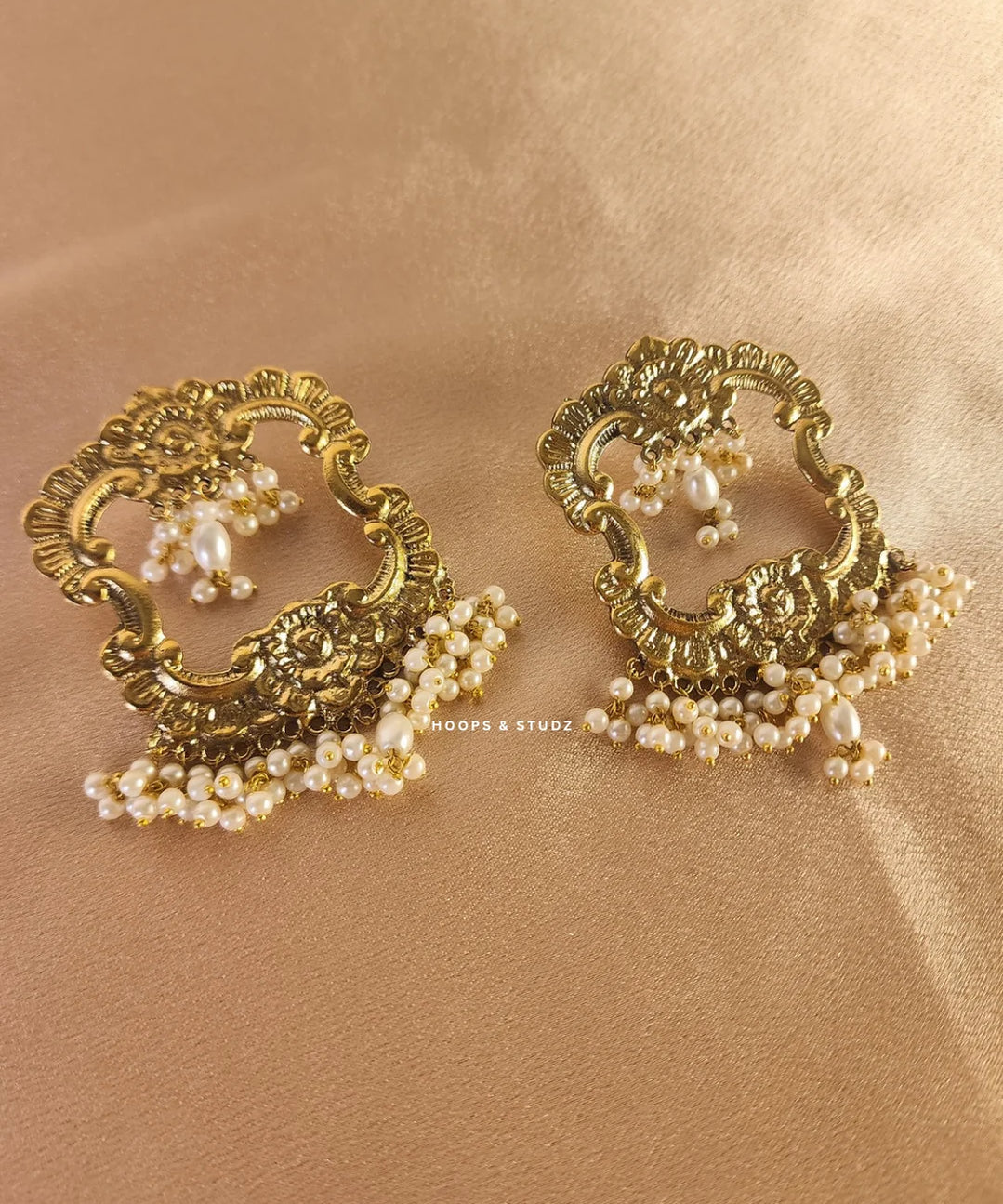 Taskeen Tribal drop earrings