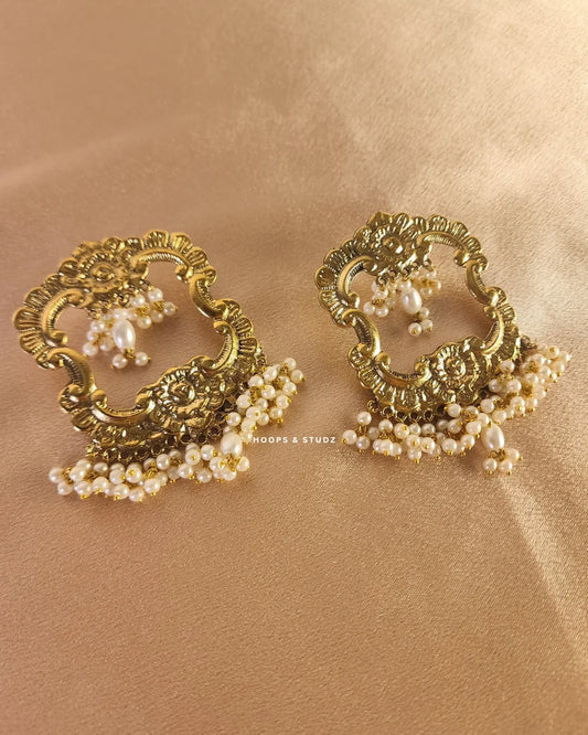 Taskeen Tribal drop earrings
