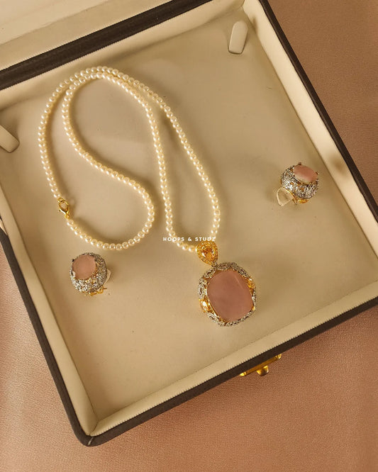 Jashan Maala Set - Pink