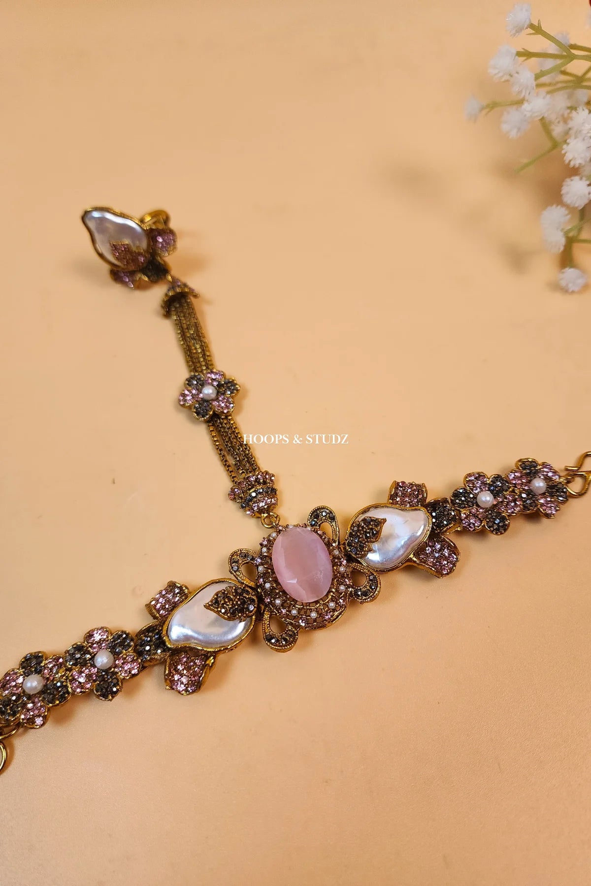 MOP Angla Hand Accessories - Pink