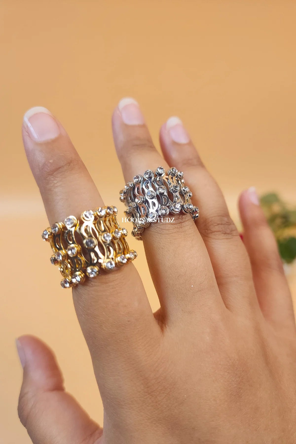 Ring into Bangle - Golden
