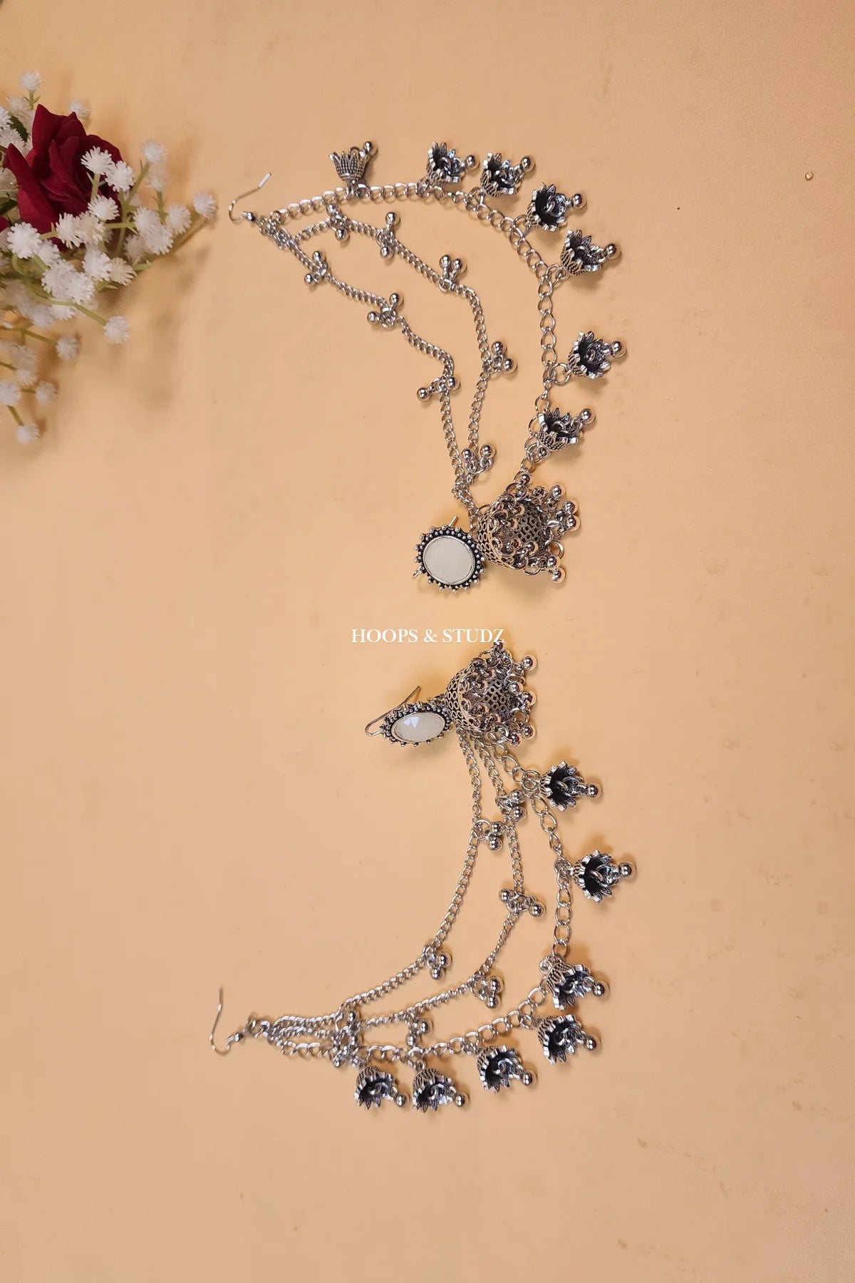 Oxidised Women Jhumky - D1