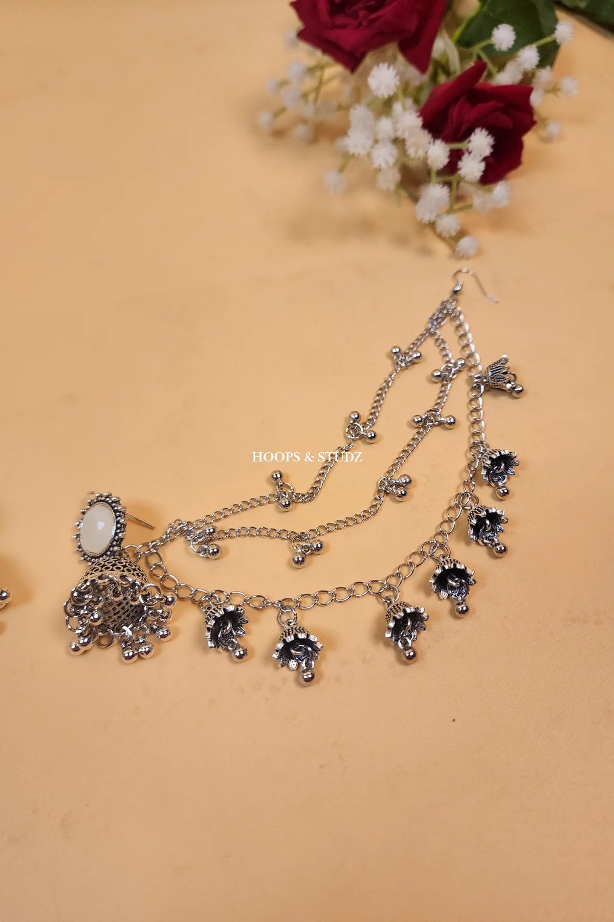 Oxidised Women Jhumky - D1