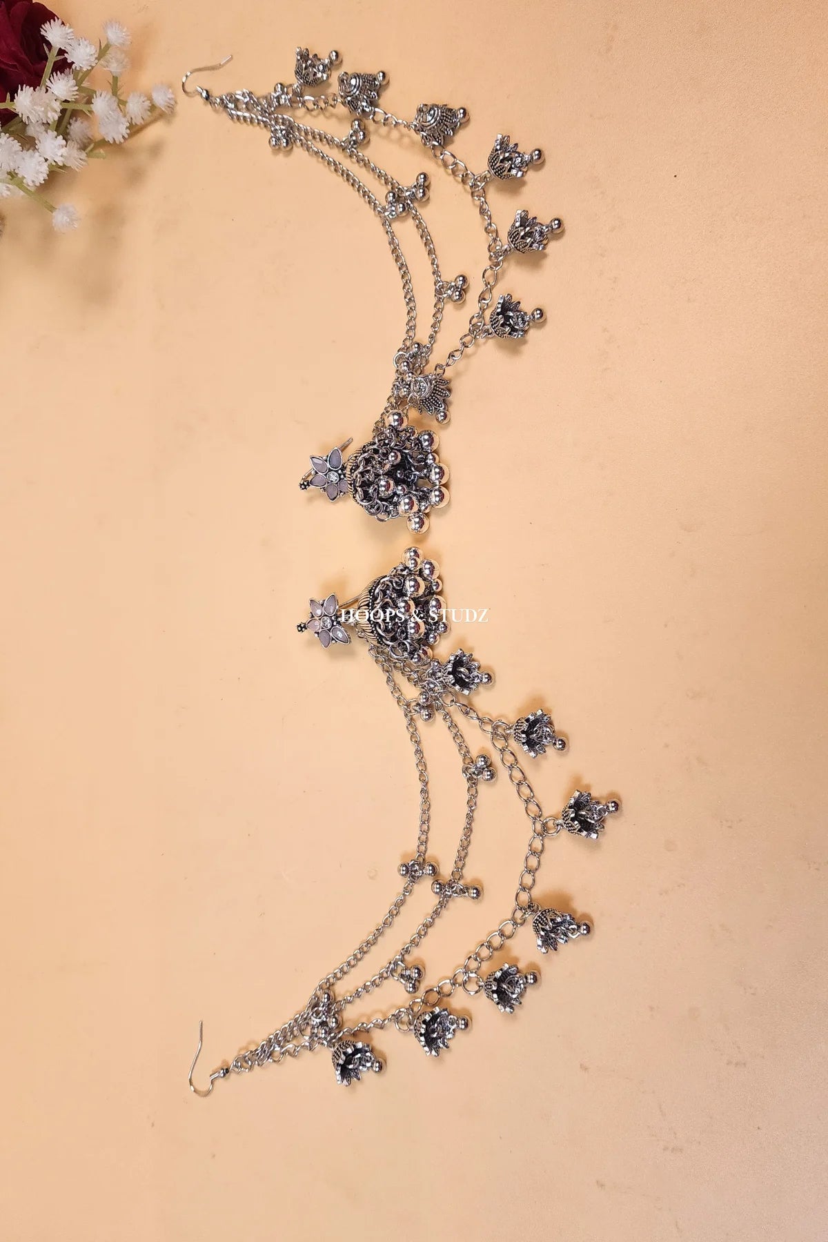 Oxidised Women Jhumky - D2