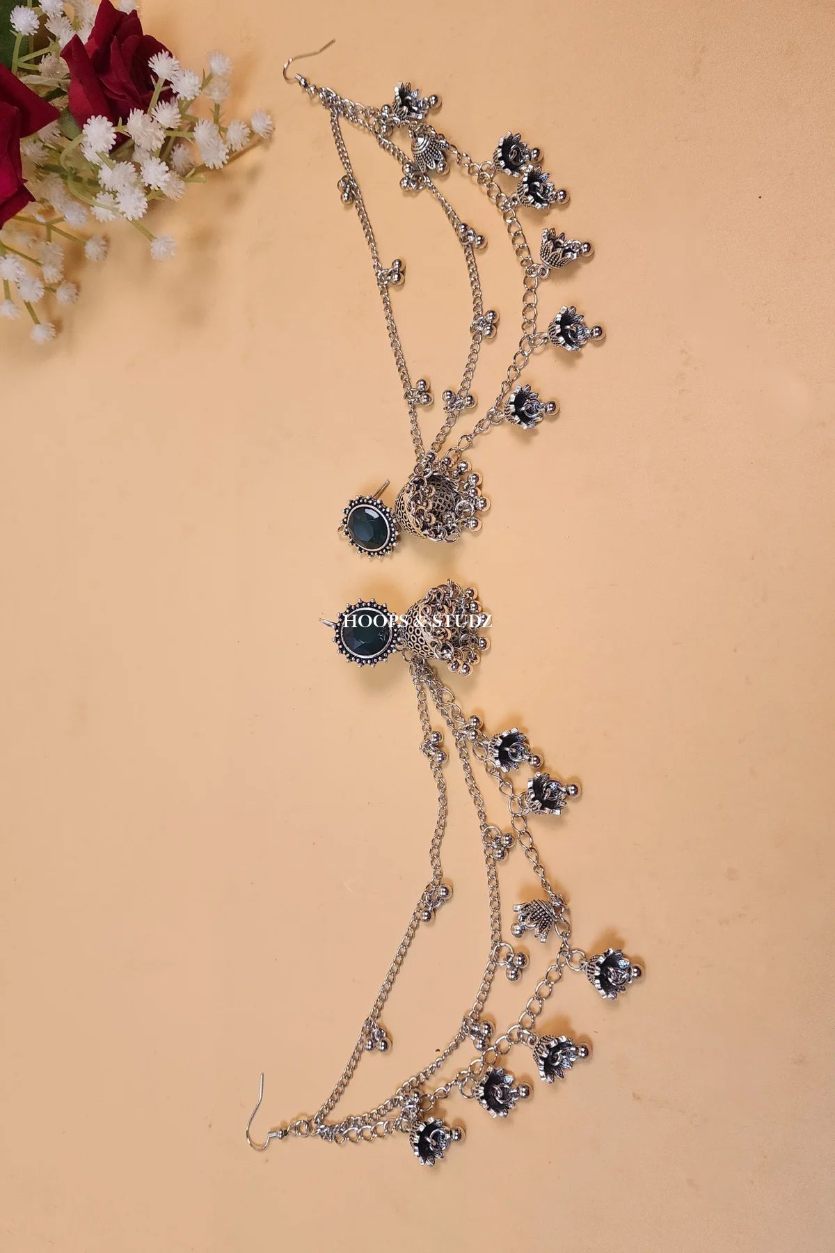 Oxidised Women Jhumky - D3