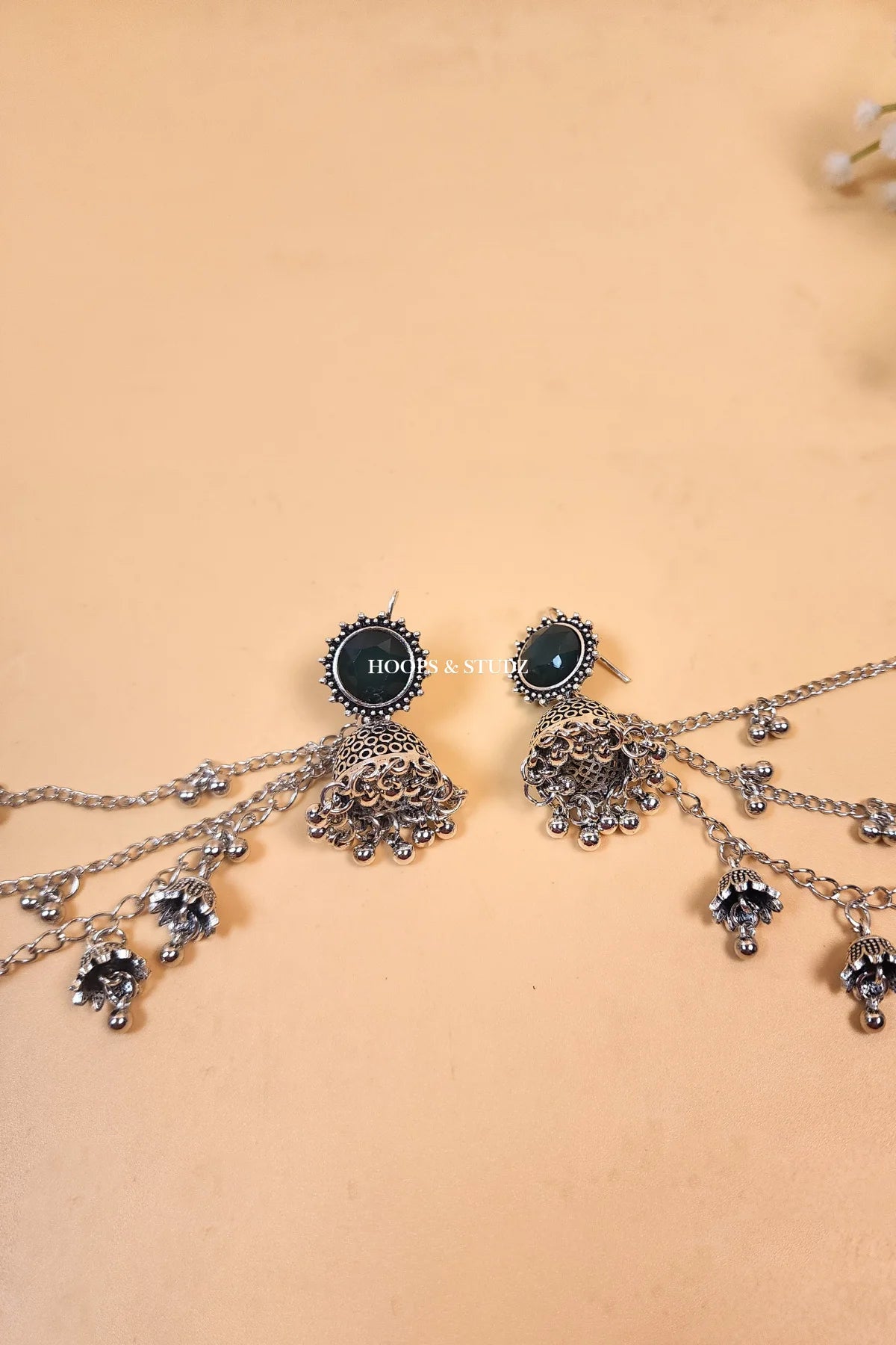 Oxidised Women Jhumky - D3