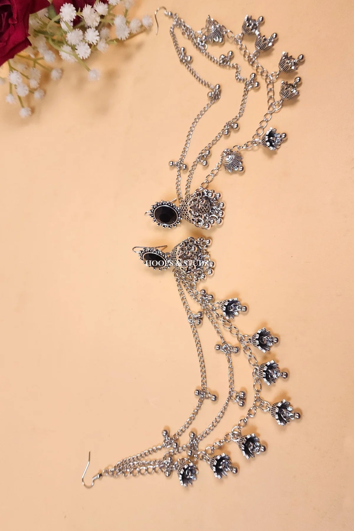 Oxidised Women Jhumky - D6