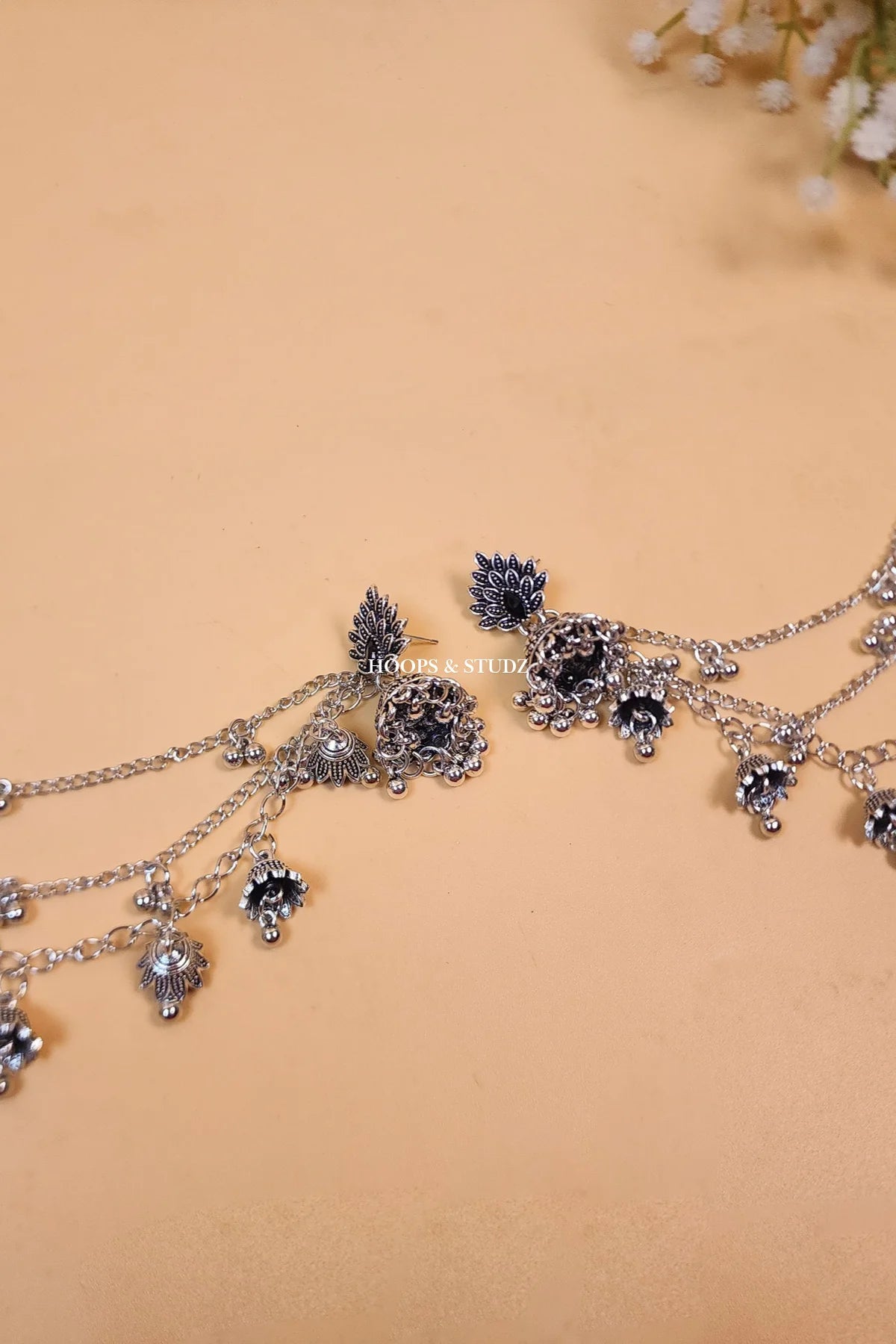 Oxidised Women Jhumky - D7