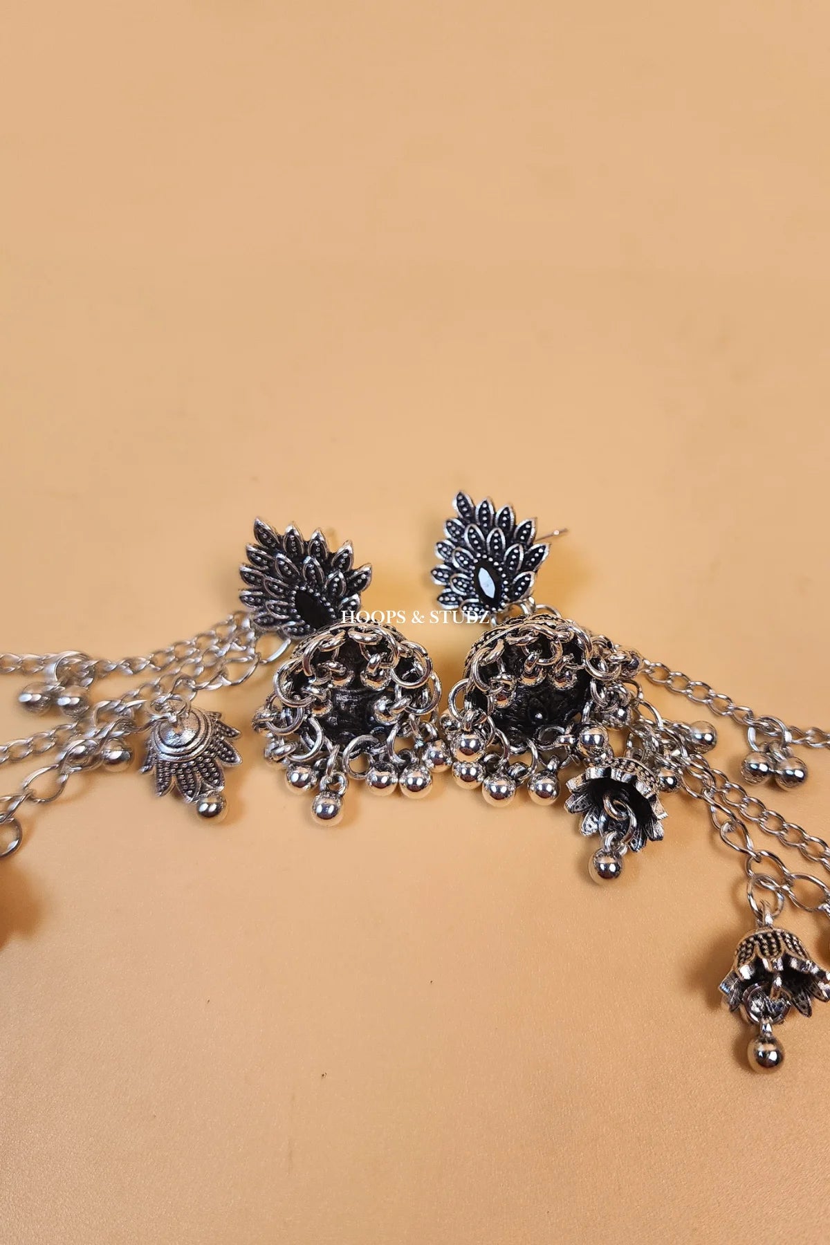 Oxidised Women Jhumky - D7