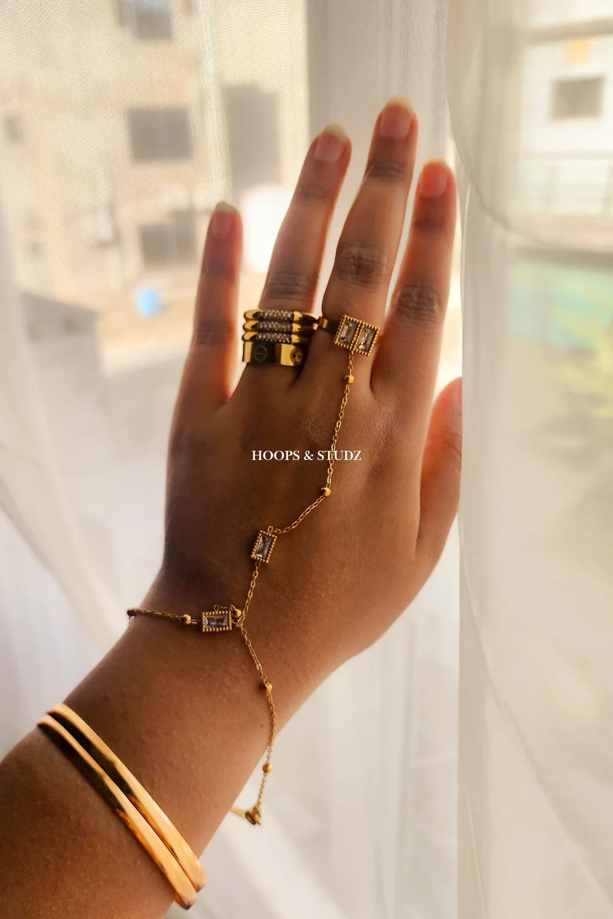 Embellished Hand Ringlet