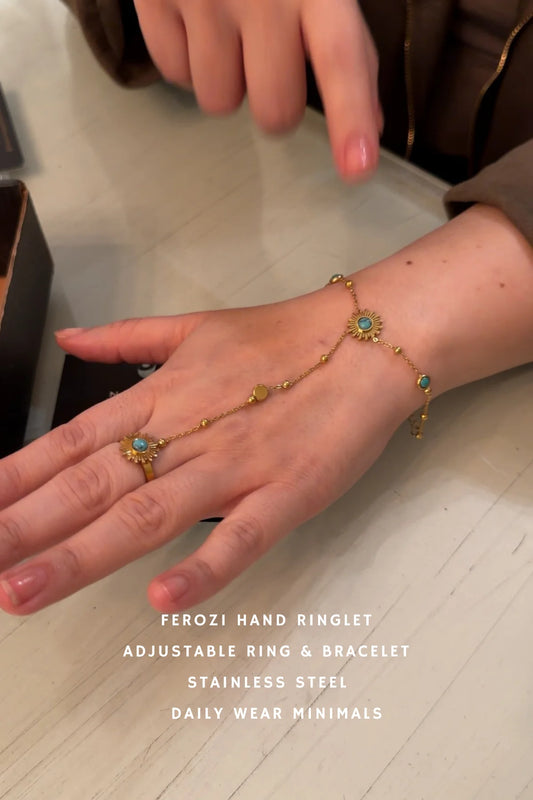 Ferozi Hand Ringlet