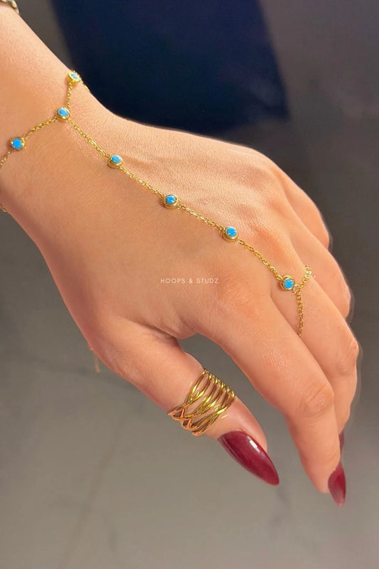 Nova Blue Stone Ringlet