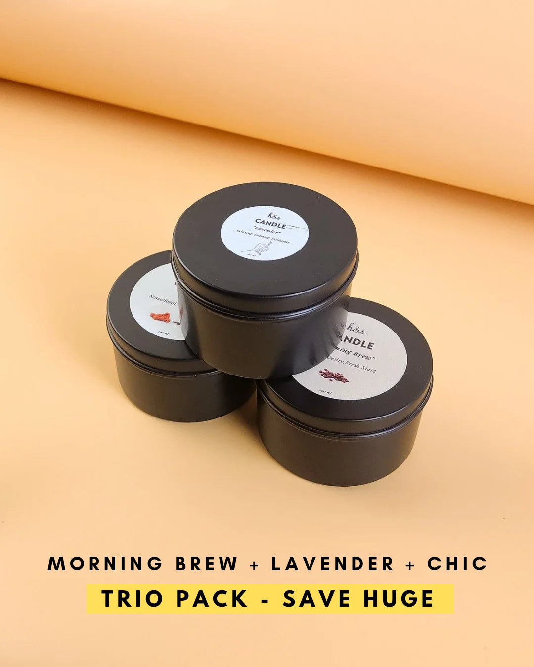 Scented Candles (Trio Pack)