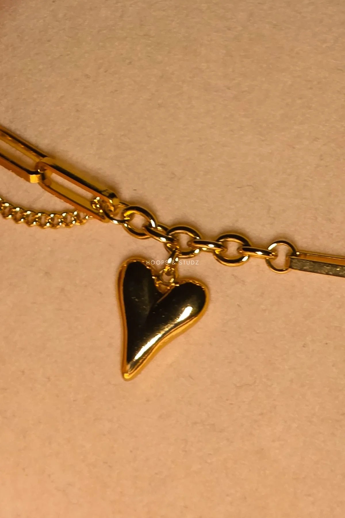 Heart Bracelet - Stainless Steel