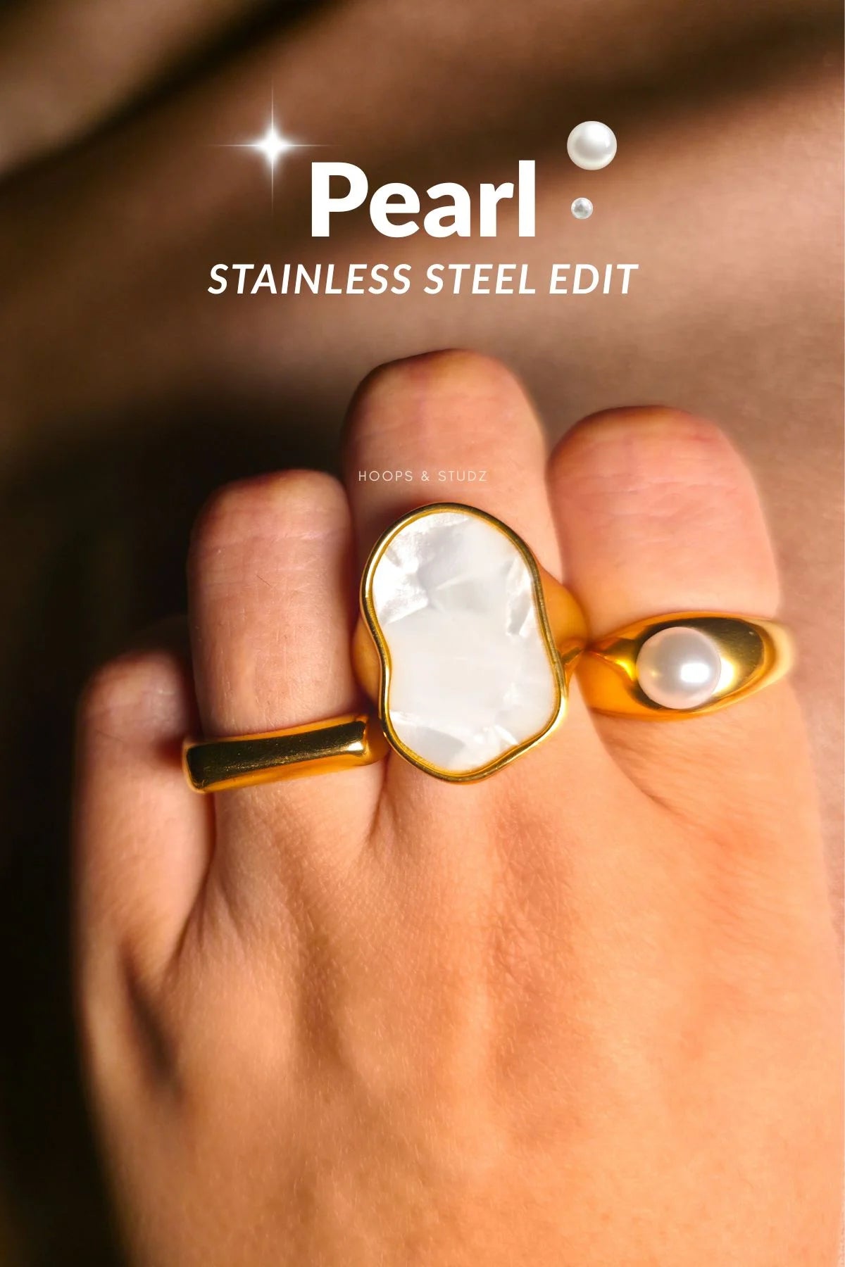 Mala Stainless Steel Ring