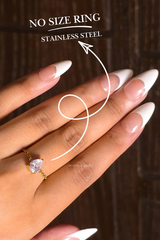 Adjustable Stainless Steel Ring