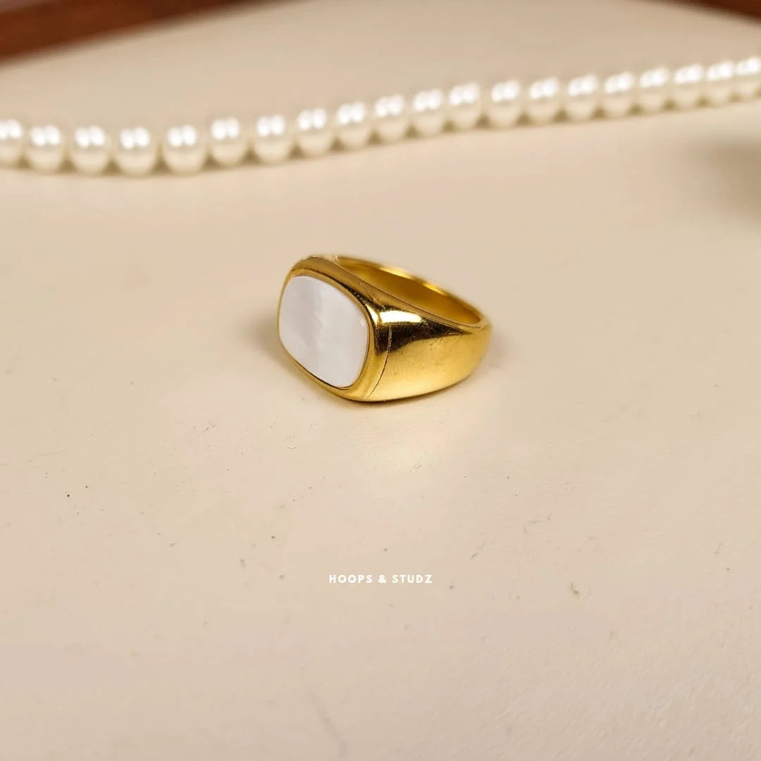 Luna Stainless steel Women Ring