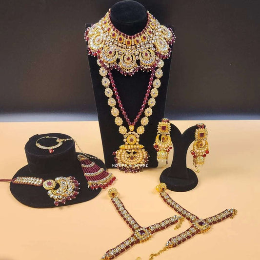 Noor e Jahan - Polki Kundan Bridal Set