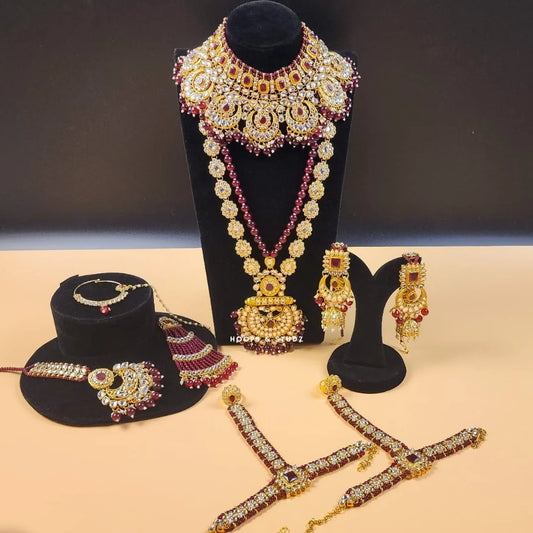 Noor e Jahan - Polki Kundan Bridal Set