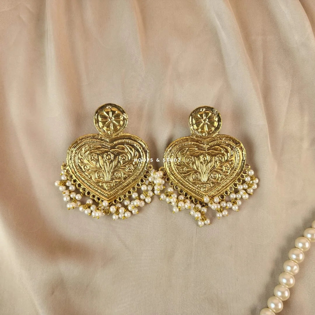 Gabina Earrings - Golden