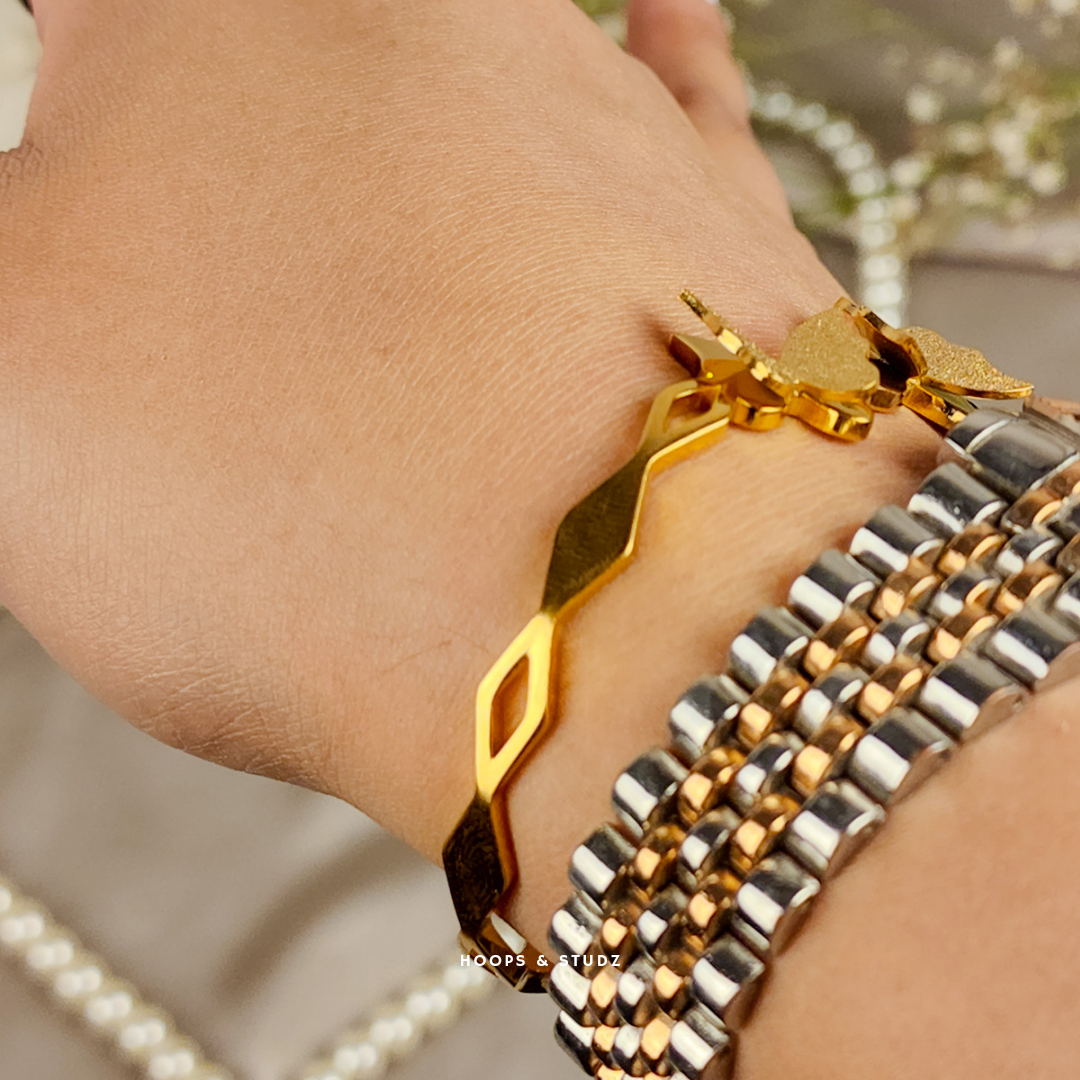 Openable Butterfly Watch Bracelet