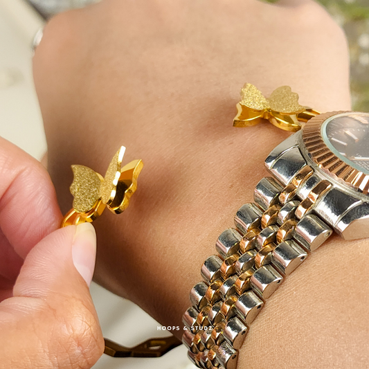 Openable Butterfly Watch Bracelet